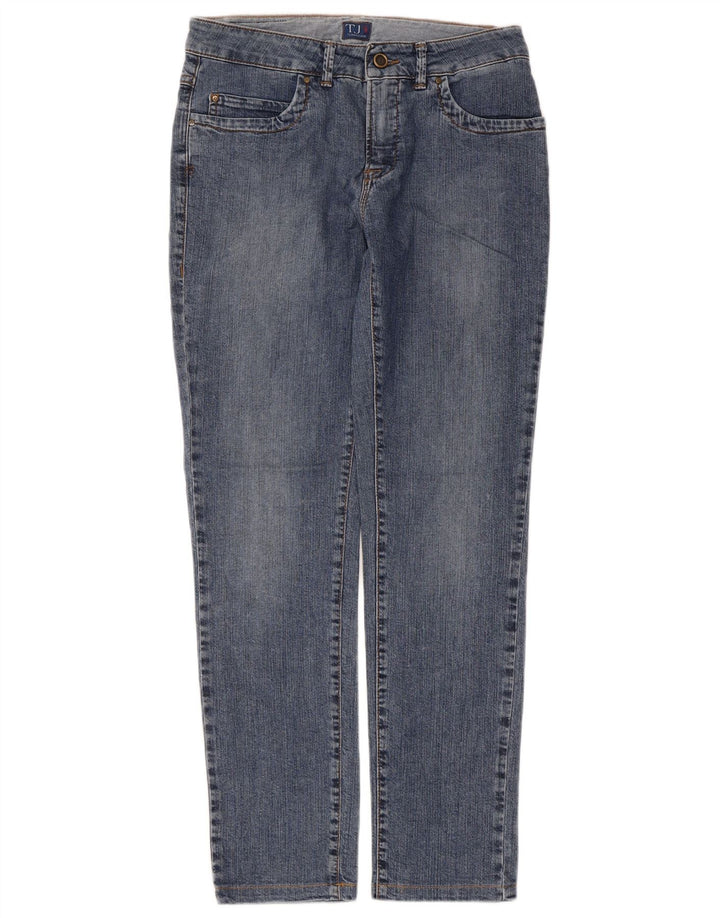 Jeans Slim Donna Trussardi W27 L28 Blu Cotone