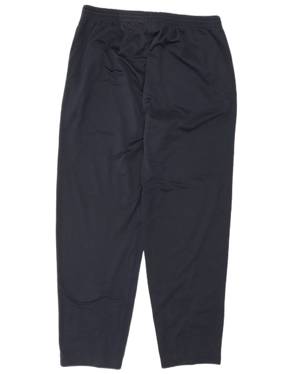 Pantaloni da tuta da uomo Reebok Large in poliestere blu navy