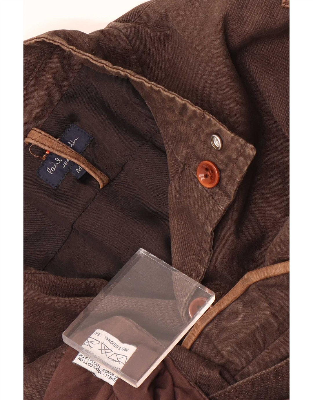 Giacca utility da uomo Paul Smith UK 38 Cotone marrone medio