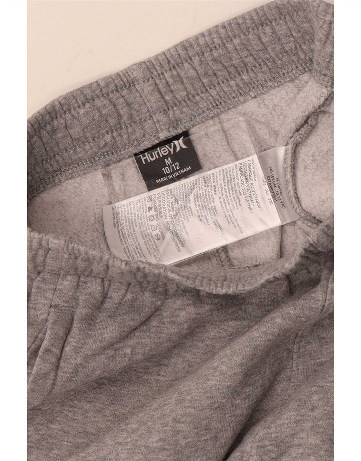 Pantaloni da tuta con grafica Hurley da ragazzo, pantaloni da jogging, 10-11 anni, grigio medio