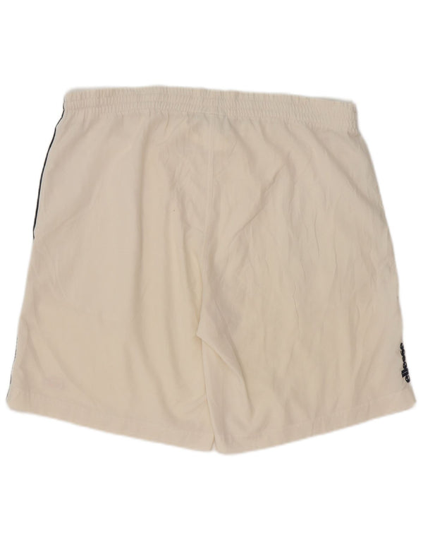 Pantaloncini sportivi da uomo ELLESSE poliestere bianco medio