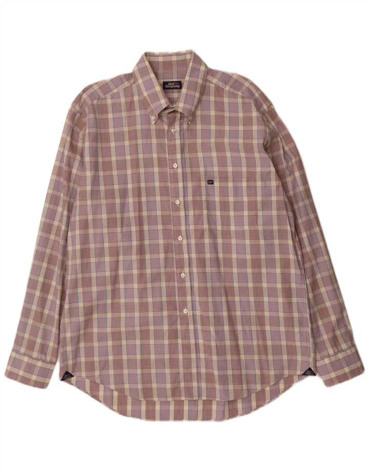 Camicia da uomo Best Company 2XL a quadri multicolore