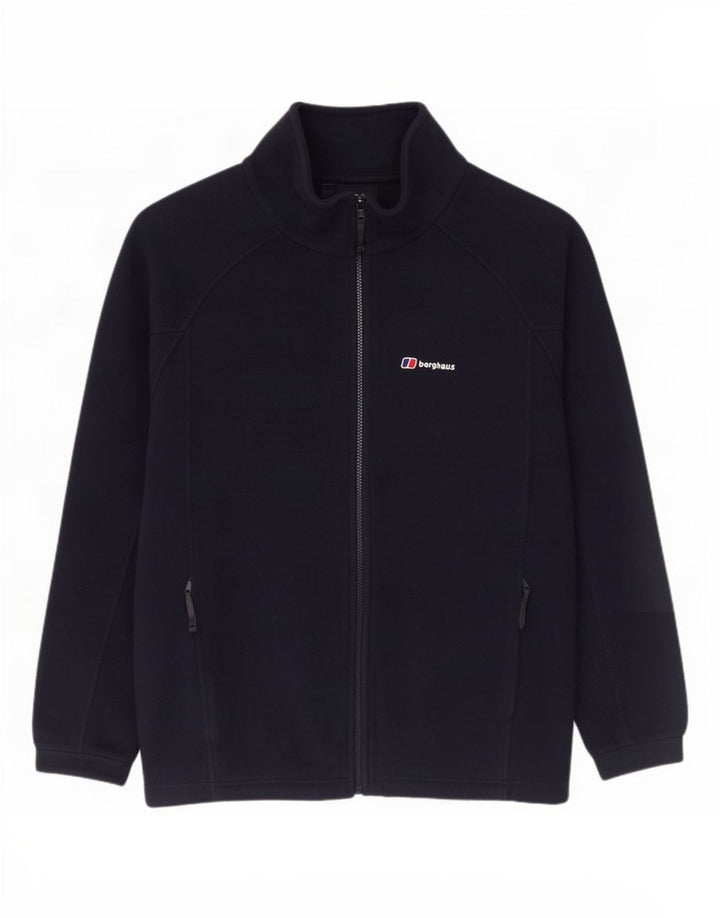 Giacca in pile foderata da uomo Berghaus UK 40 grande poliestere blu navy