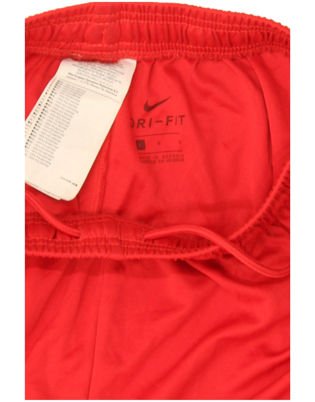Pantaloncini sportivi Nike Dri Fit da uomo, grandi, in poliestere rosso