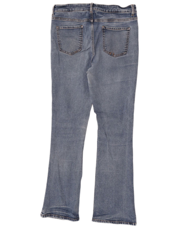 Marks & Spencer Donna The Eva Bootcut Jeans UK 16 Large W34 L30 Blu