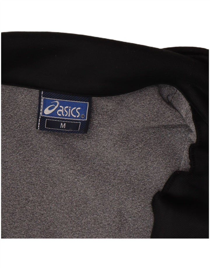 Giacca da ginnastica grafica Asics da uomo di colore grigio medio