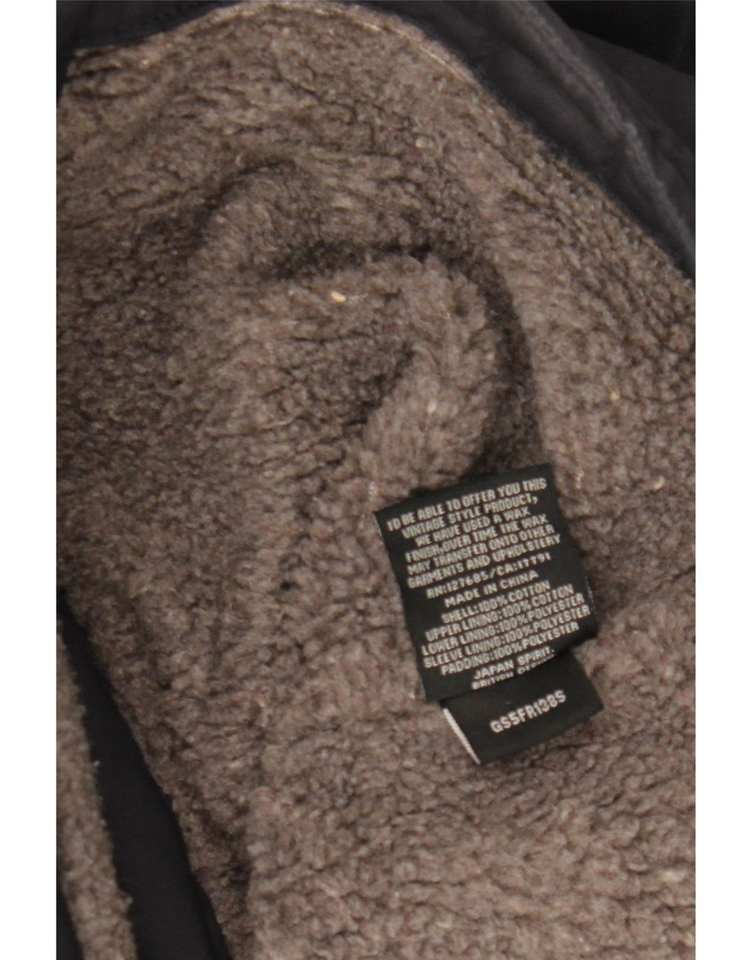 Giacca parka da donna con cappuccio SUPERDRY UK 16 grande cotone blu navy