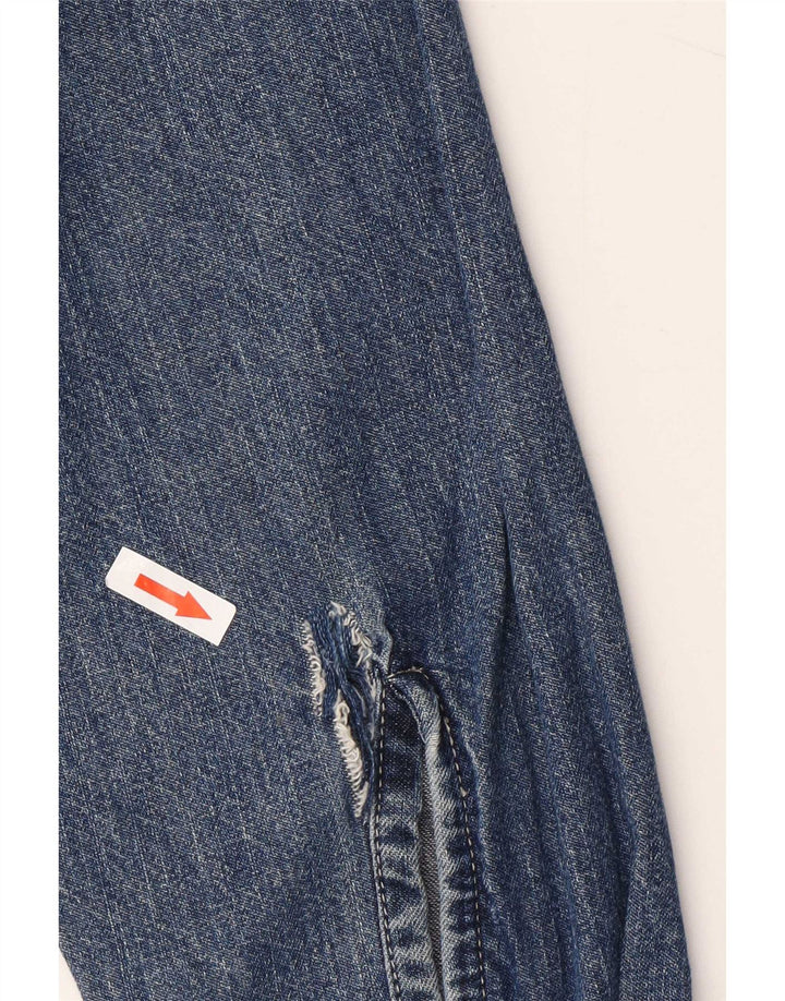 Camicia di jeans da uomo Levi's in cotone blu medio