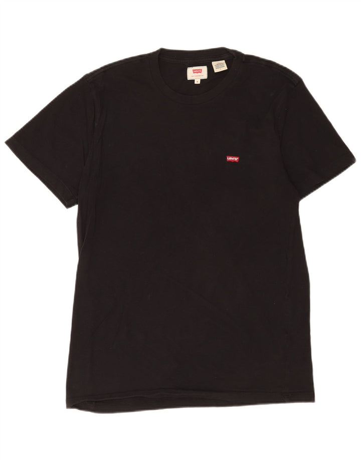 T-shirt da uomo Levi's Top in cotone nero medio