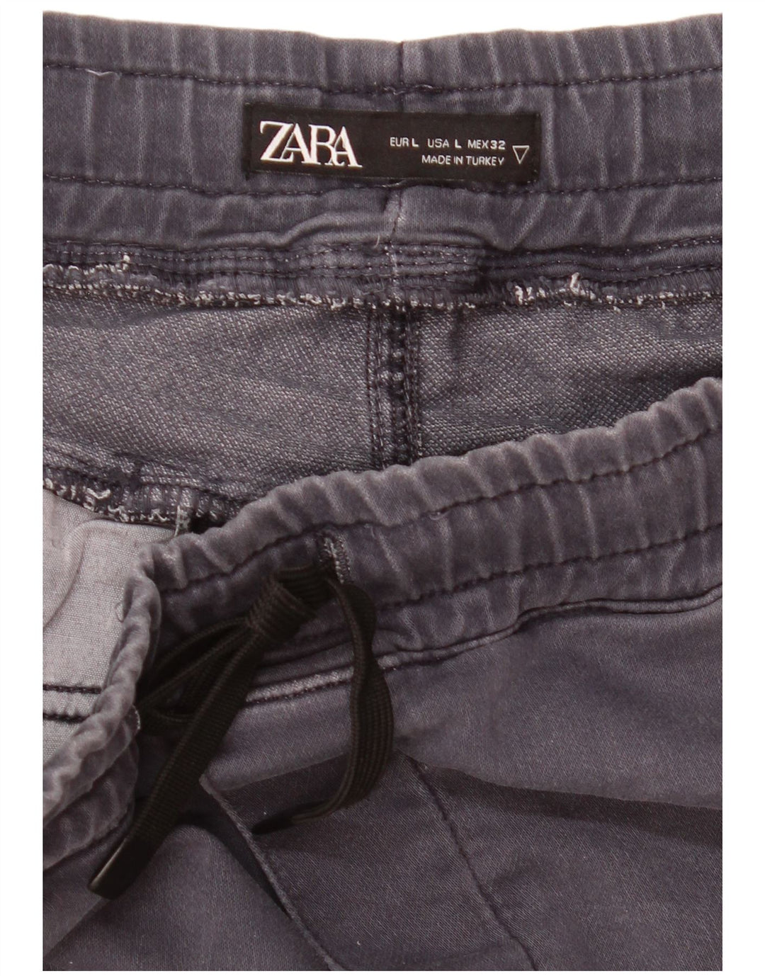 Pantaloncini chino da uomo Zara grandi W32 blu navy