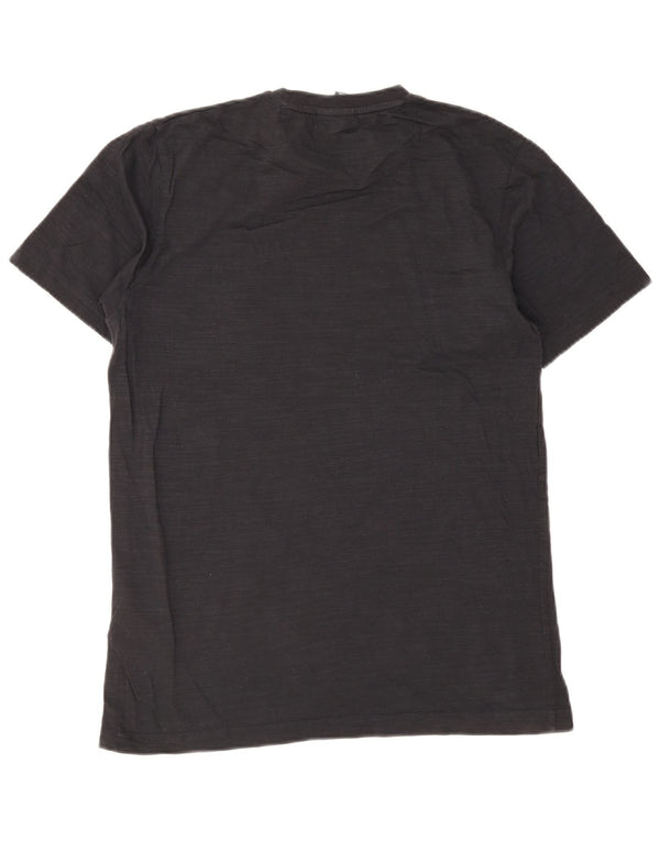 T-shirt grafica da uomo Ellesse Top in cotone nero medio