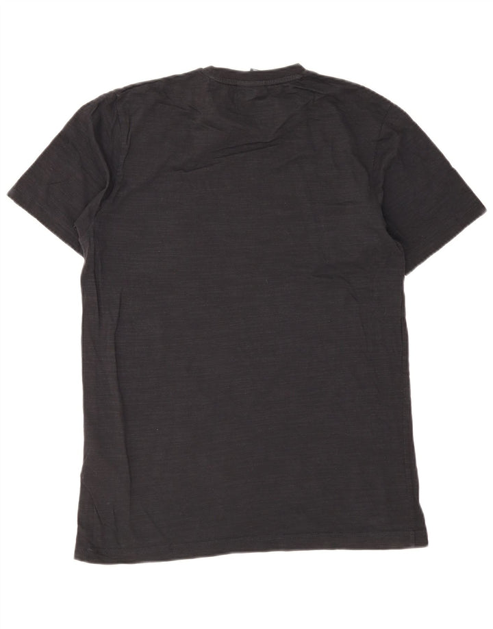 T-shirt grafica da uomo Ellesse Top in cotone nero medio