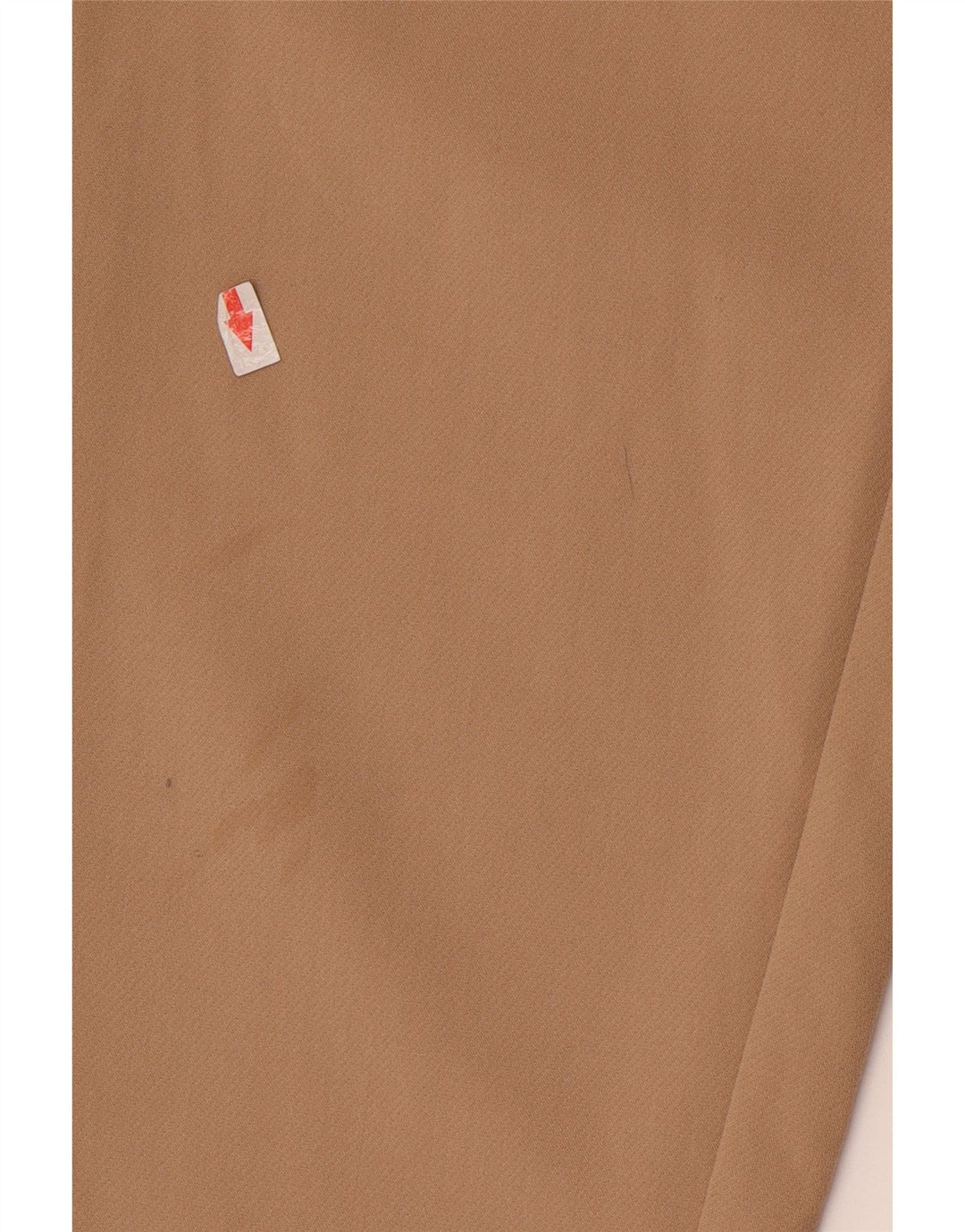 Pantaloni da completo a vita alta da donna Zara piccoli W26 L27 poliestere beige