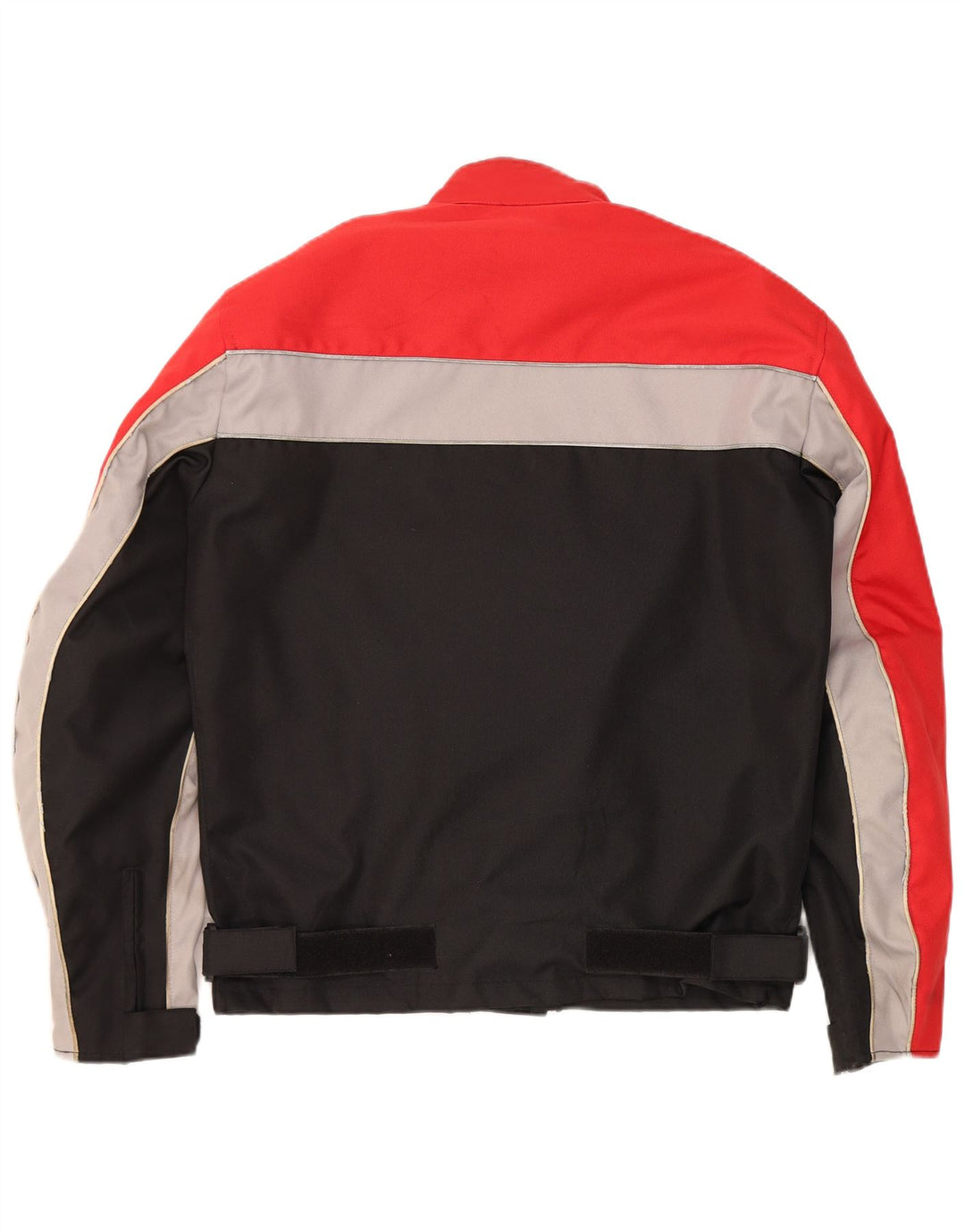 Giacca da pilota vintage da uomo UK 36 Small Red Colourblock