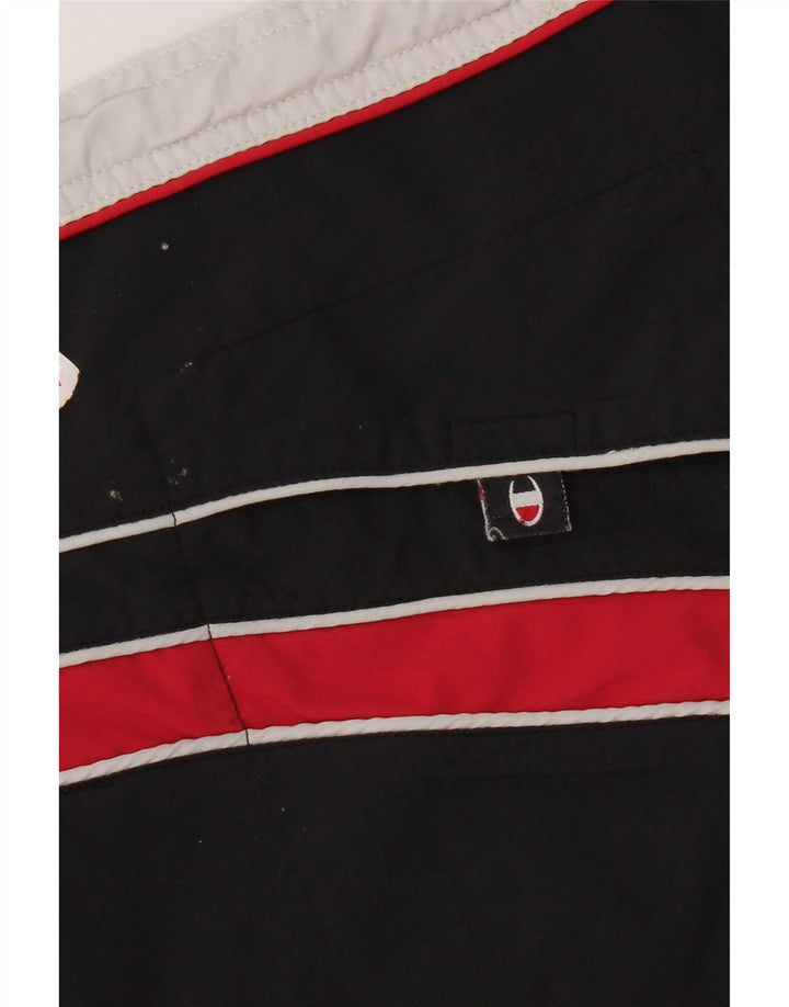 Pantaloncini da bagno grafici da uomo Champion XL Poliestere color block nero
