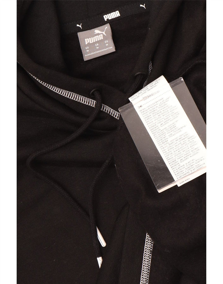 Felpa con cappuccio grafica oversize da donna PUMA UK 14 cotone nero medio