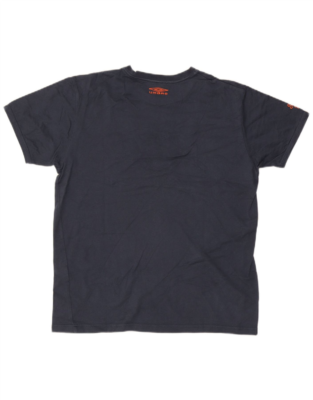 T-shirt grafica da uomo Umbro Top in cotone blu navy medio