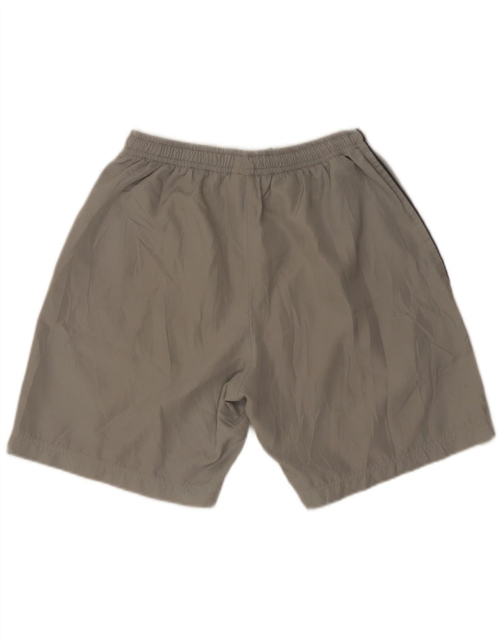 Pantaloncini sportivi da uomo Adidas UK 40/42 Poliestere grigio medio