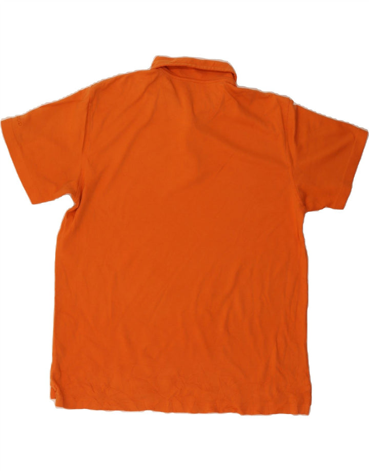 IZOD Mens Polo Shirt XL Orange Cotton Vintage Izod and Second-Hand Izod from Messina Hembry 