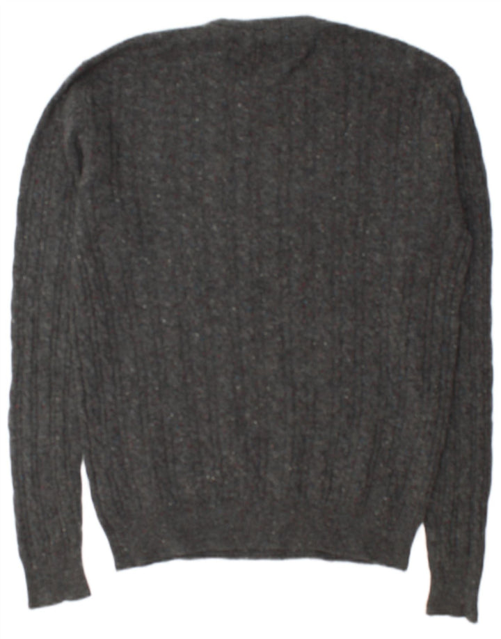 Maglione maglione girocollo Marlow da uomo Jack Wills grigio medio screziato