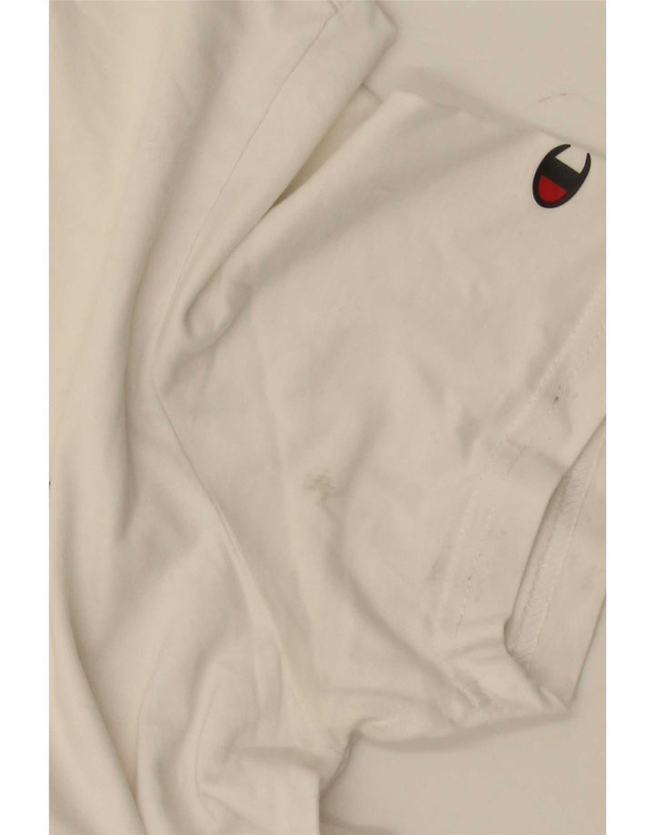 T-shirt da uomo Champion Top piccola bianca