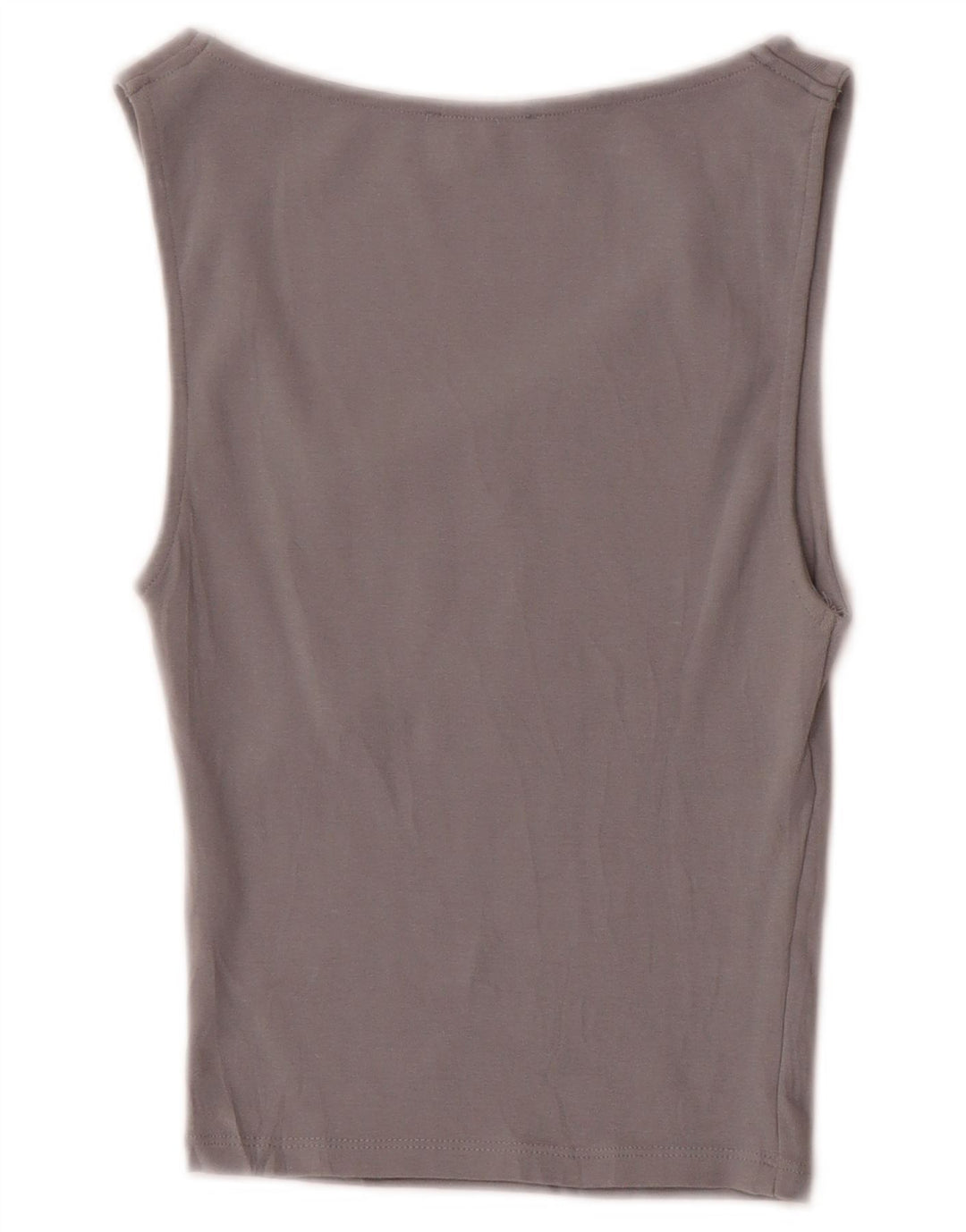 Canotta corta da donna Zara UK 8 piccola grigia