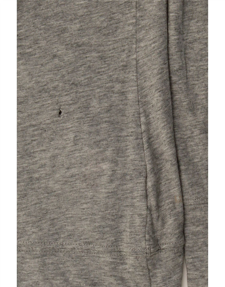 PUMA Womens Graphic Top Long Sleeve UK 14 Medium Grey Cotton Vintage Puma and Second-Hand Puma from Messina Hembry 