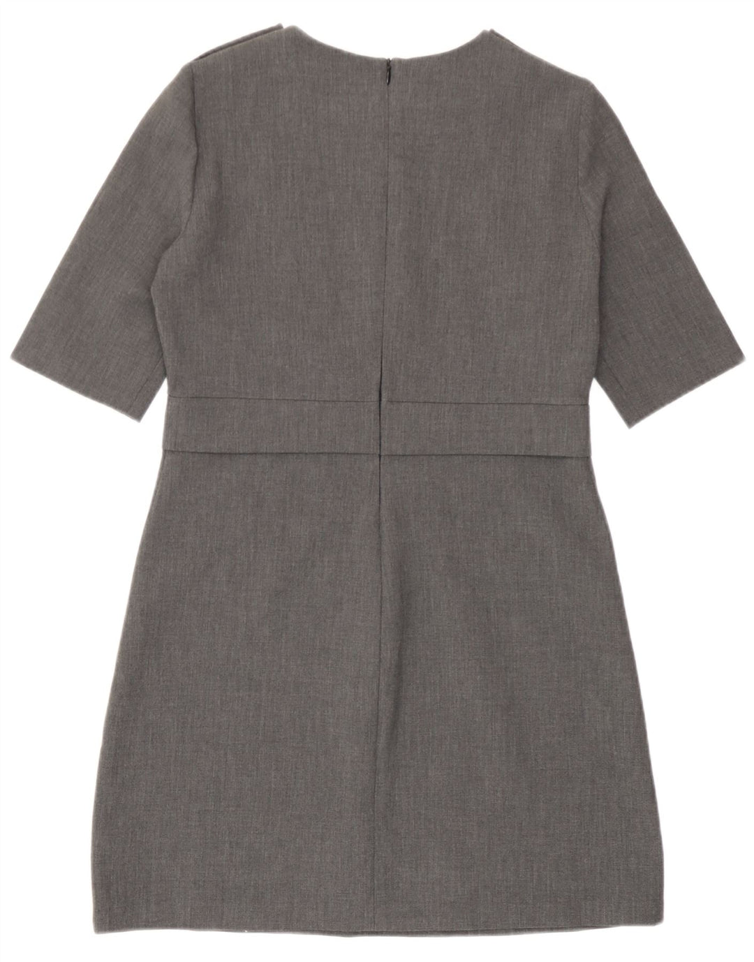 Abito a trapezio da donna Zara UK 12 Grigio medio