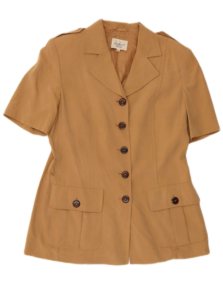 LUISA SPAGNOLI Giacca Blazer 5 Bottoni Perugia da Donna IT 44 Beige Medio