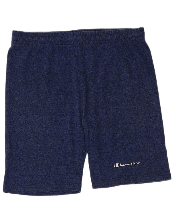 Pantaloncini sportivi da uomo Champion XL in cotone screziato blu navy