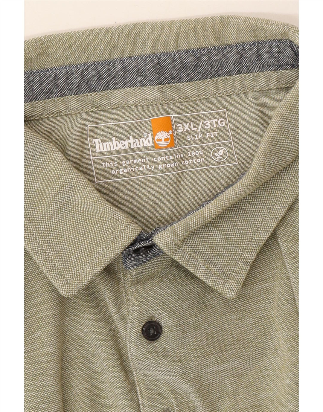 Polo da uomo slim fit TIMBERLAND 3XL cotone verde