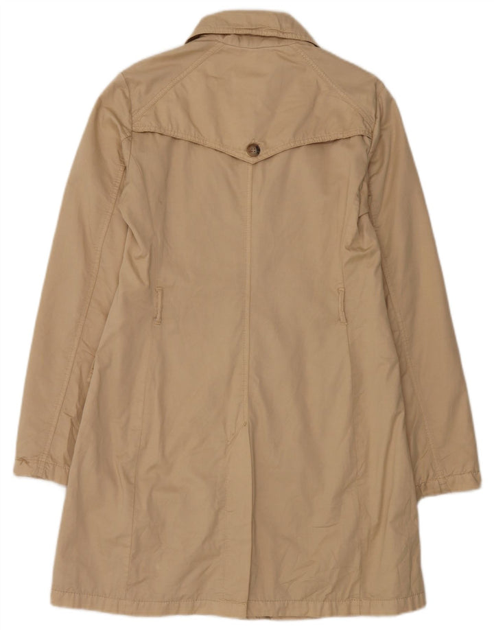 Trench Donna Sisley IT 44 Cotone Beige Medio