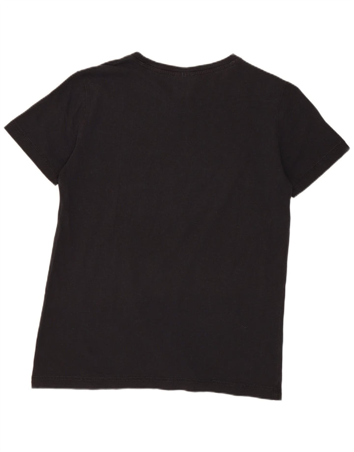 T-shirt grafica da donna Champion Top UK 12 Medium Nera