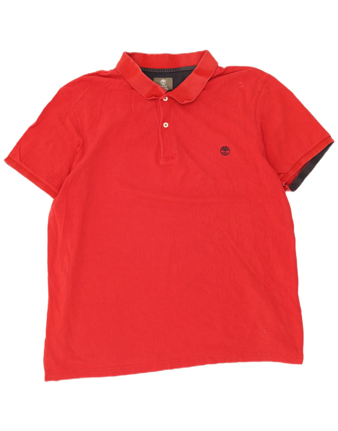 Polo Timberland da uomo Earthkeepers vestibilità regolare 3XL cotone rosso