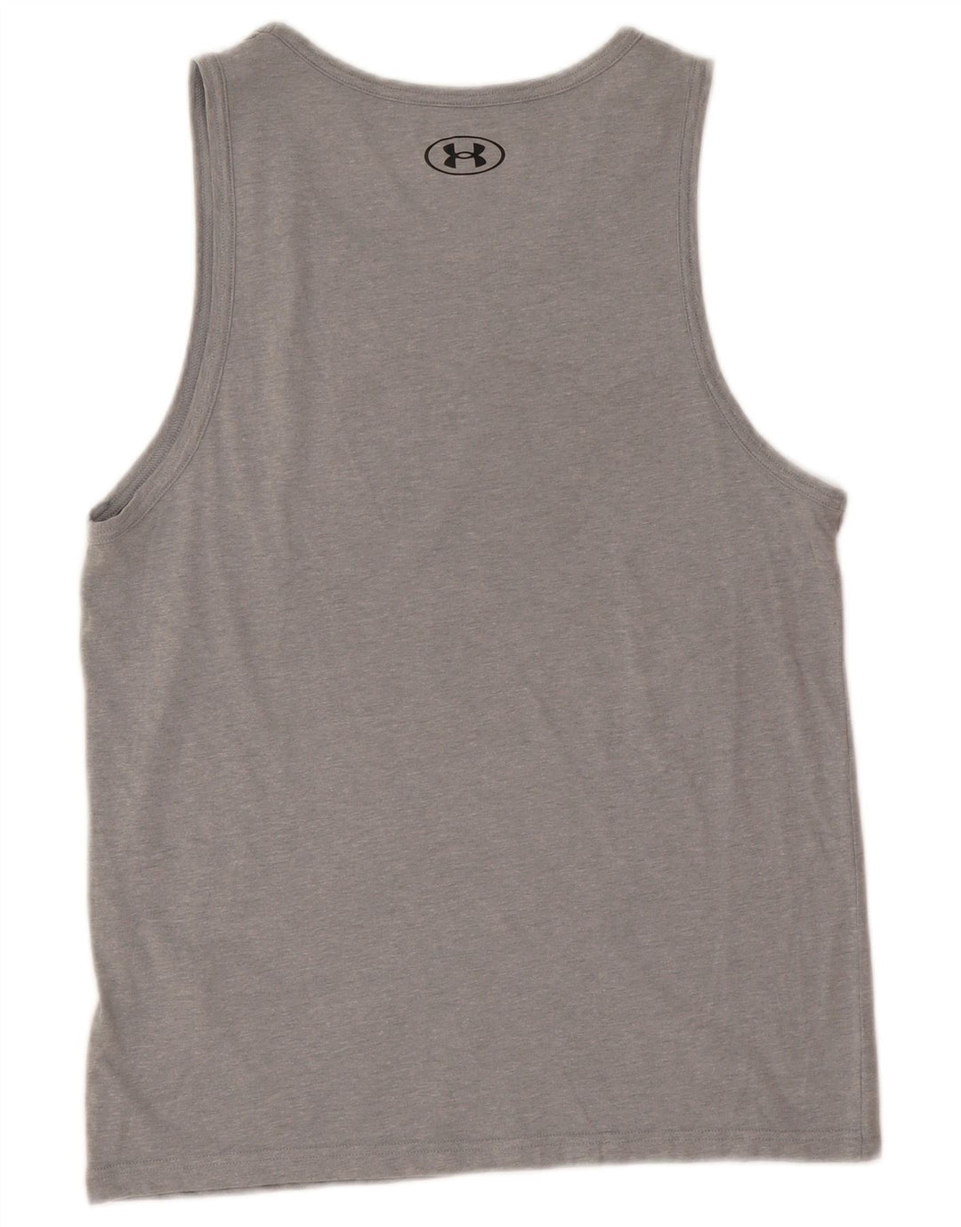 Canottiera grafica da uomo Under Armour in cotone grigio medio