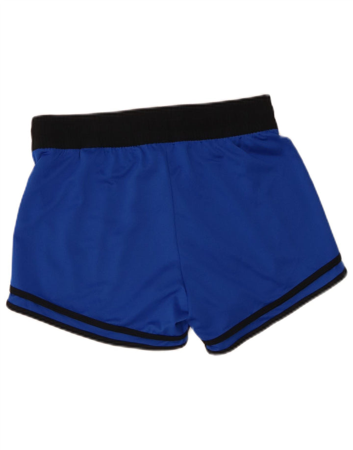 Pantaloncini sportivi Reebok da donna UK 8/10 Small Blu Colourblock Poliestere