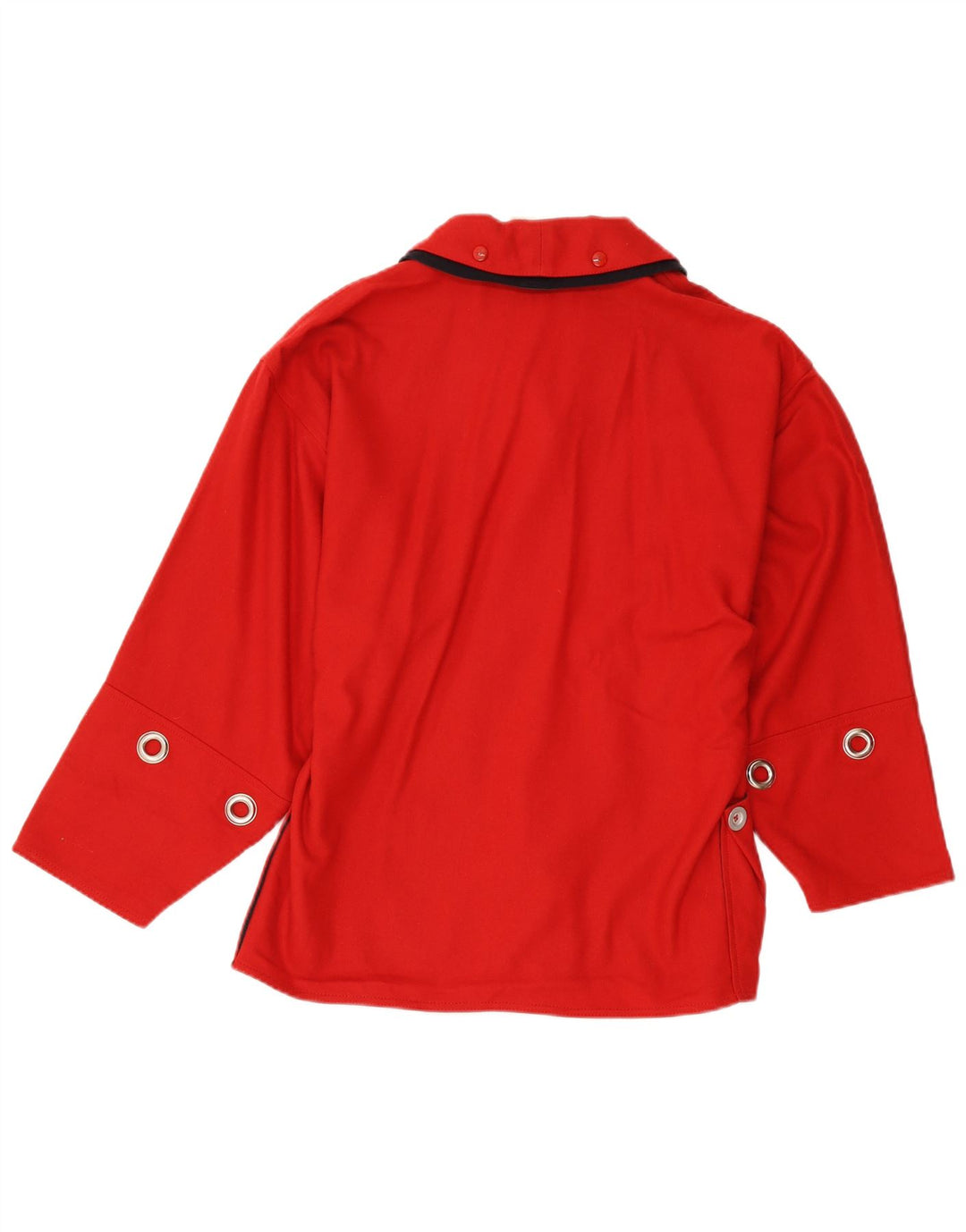Bomber vintage da donna IT 44 rosso medio in lana