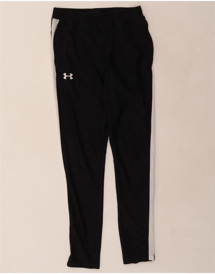 Pantaloni da tuta da uomo Under Armour Poliestere color block medio nero