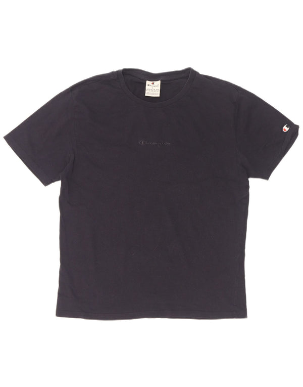 T-shirt da donna Champion Top UK 16 Large Blu Navy