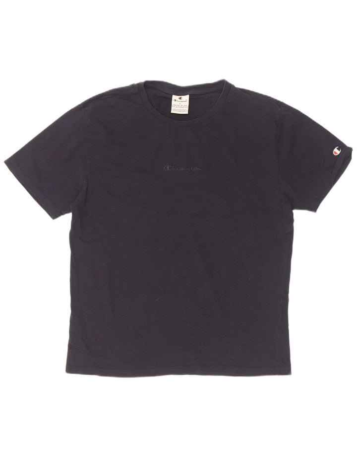 T-shirt da donna Champion Top UK 16 Large Blu Navy