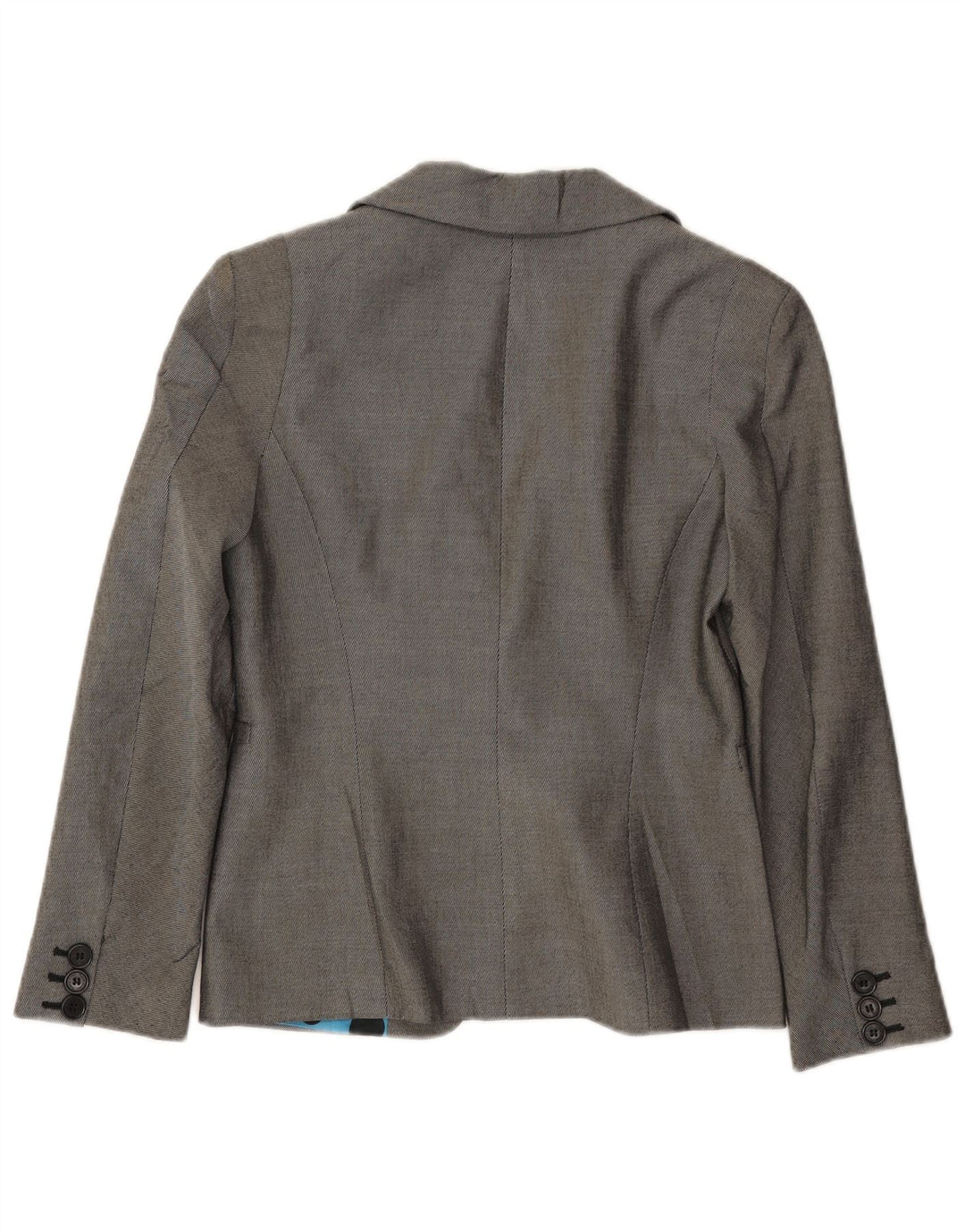 Giacca blazer a 1 bottone da donna Adele Fado IT 44 Lana grigio medio