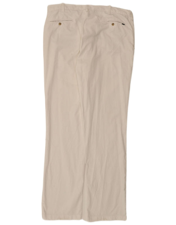 Pantaloni chino dritti vestibilità classica da uomo Polo Ralph Lauren W40 L36 bianchi