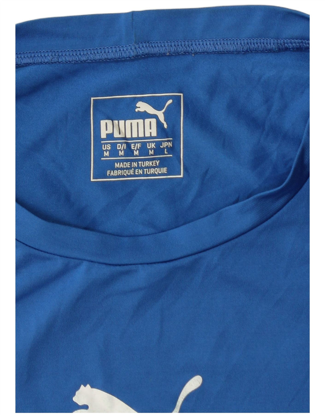 Maglietta PUMA da uomo blu medio