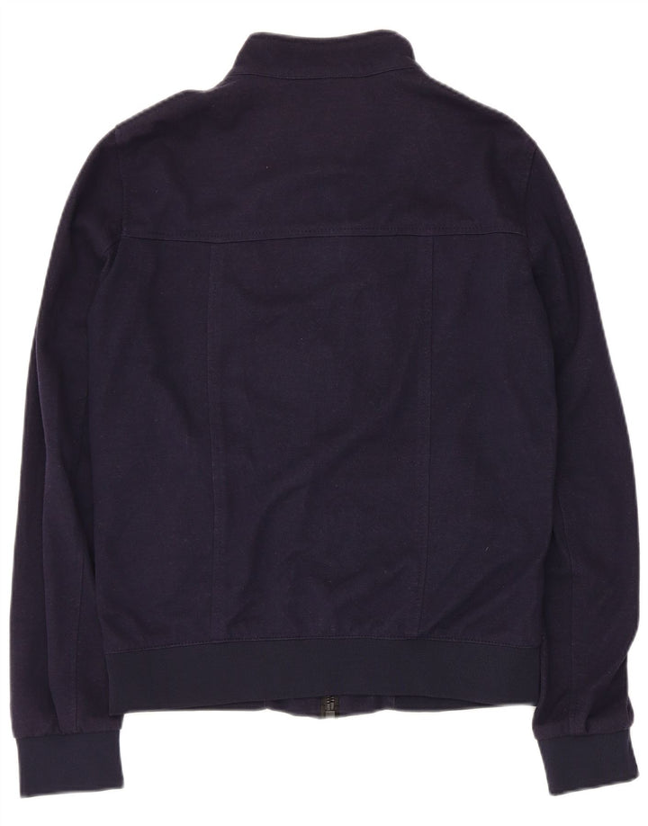 Giubbotto bomber da uomo ZARA UK 38 medio blu navy poliestere