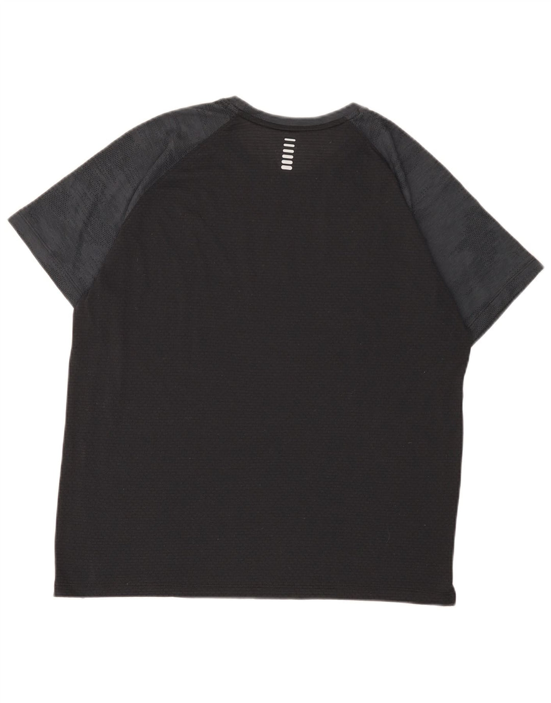 Maglietta aderente da uomo Under Armour, grande, color block nero