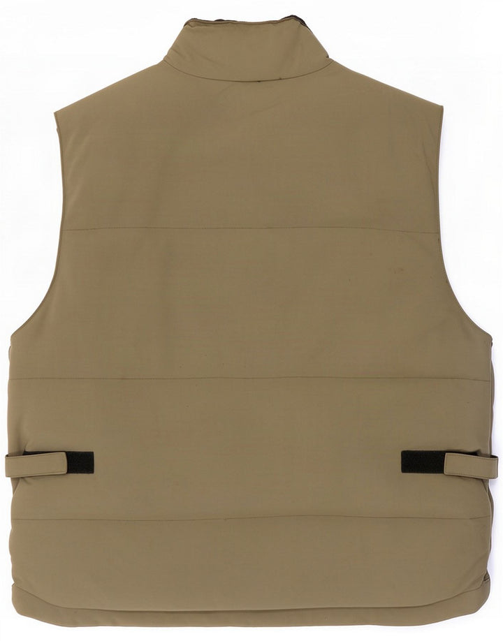 Aspesi Gilet imbottito da uomo UK 38 Medium Khaki Nylon