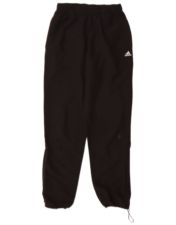 Pantaloni da tuta da uomo Adidas Climalite Joggers piccoli in poliestere nero