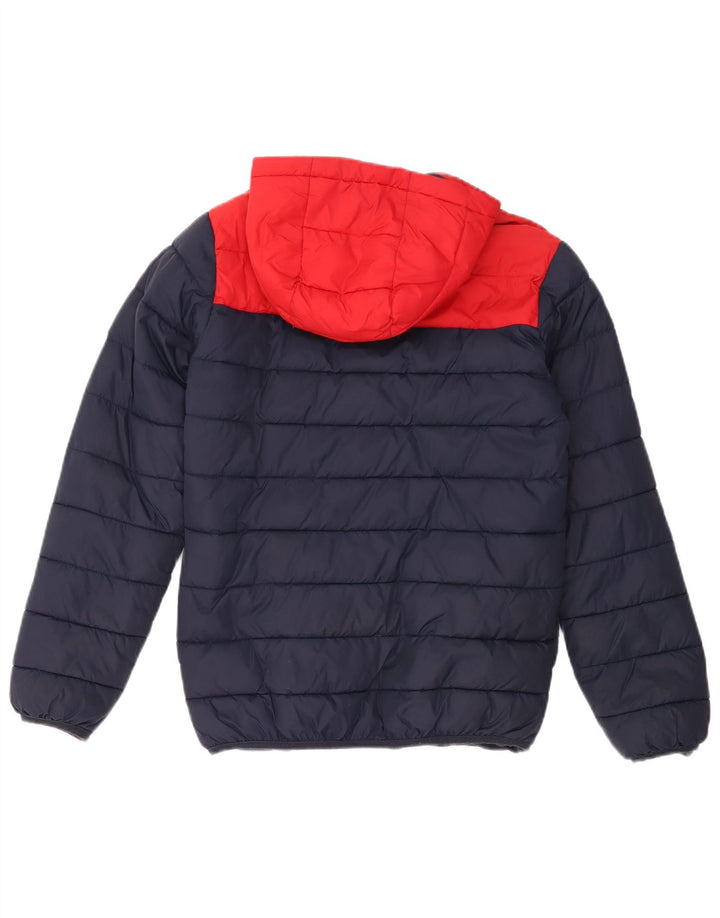 Giacca imbottita con cappuccio Lyle & Scott per ragazzi 12-13 anni Blu navy Colourblock