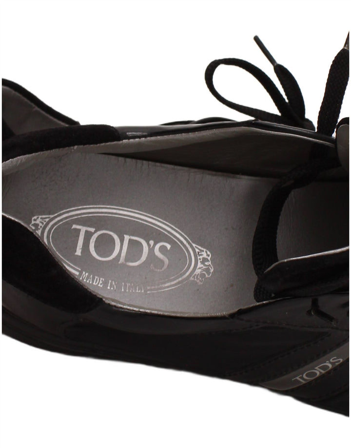 Tod's Uomo Scarpe da ginnastica da ginnastica Taglia UK 8 Nero