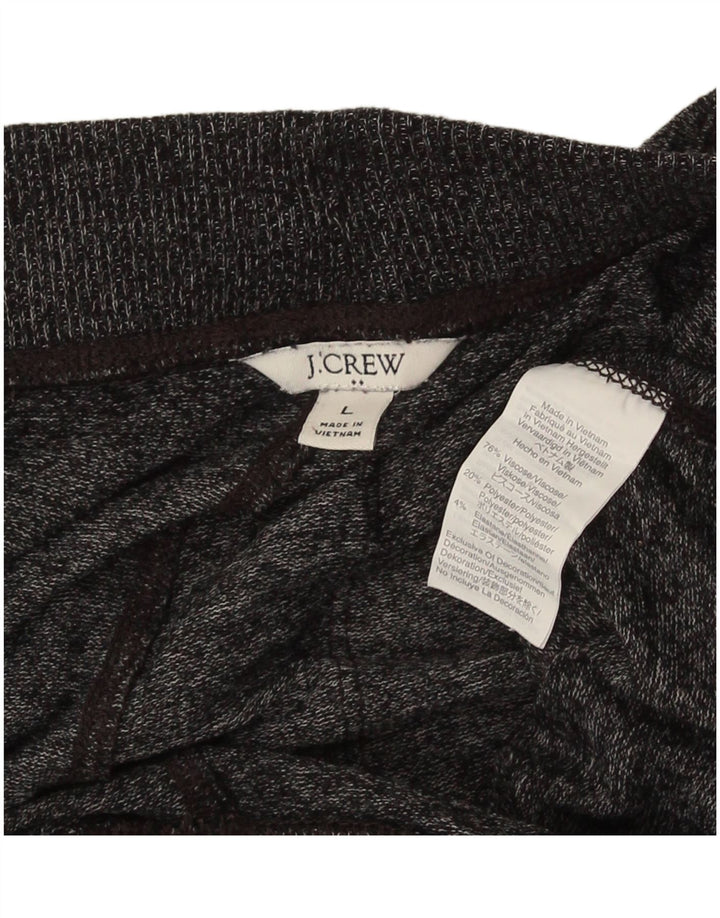 Pantaloni da tuta da donna J. Crew UK 16 Large Grigio screziato in viscosa